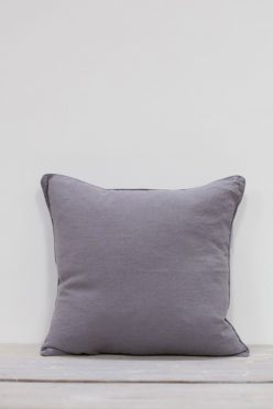 Lisbon Cushion Pewter Grey